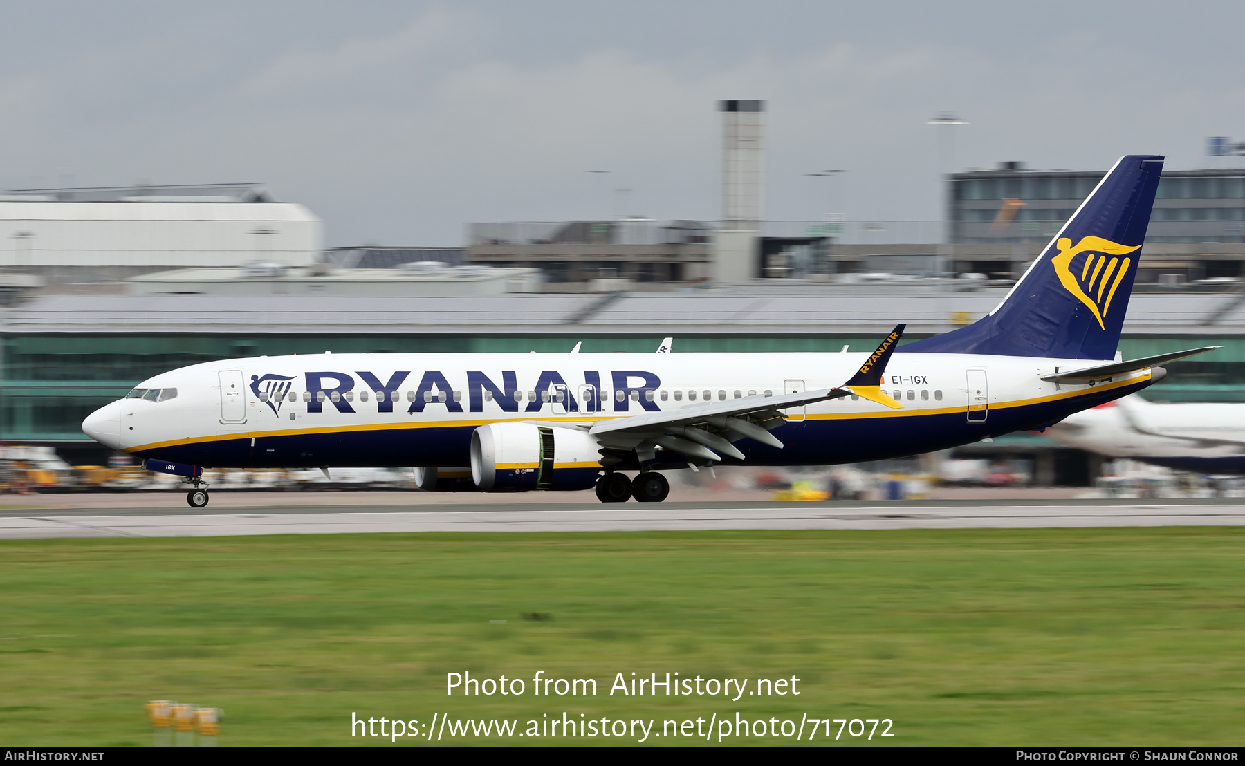 Aircraft Photo of EI-IGX | Boeing 737-8200 Max 200 | Ryanair | AirHistory.net #717072