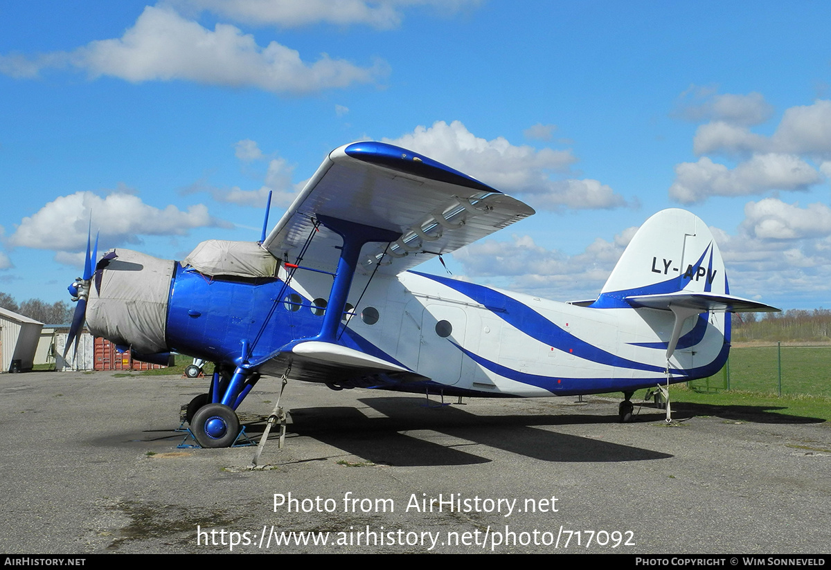 Aircraft Photo of LY-APV | Antonov An-2TP | AirHistory.net #717092