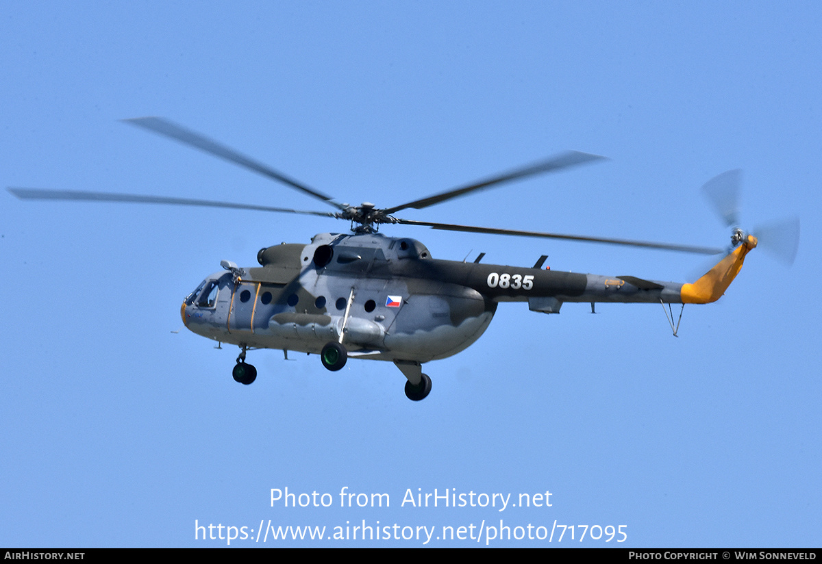 Aircraft Photo of 0835 | Mil Mi-17 | Czechia - Air Force | AirHistory.net #717095