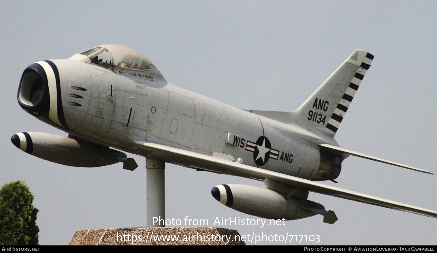 Aircraft Photo of 49-1134 / 91134 | North American F-86H Sabre | USA - Air Force | AirHistory.net #717103