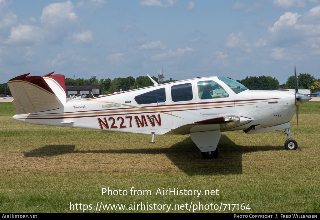 Aircraft Photo of N227MW | Beech V35B Bonanza | AirHistory.net #717164