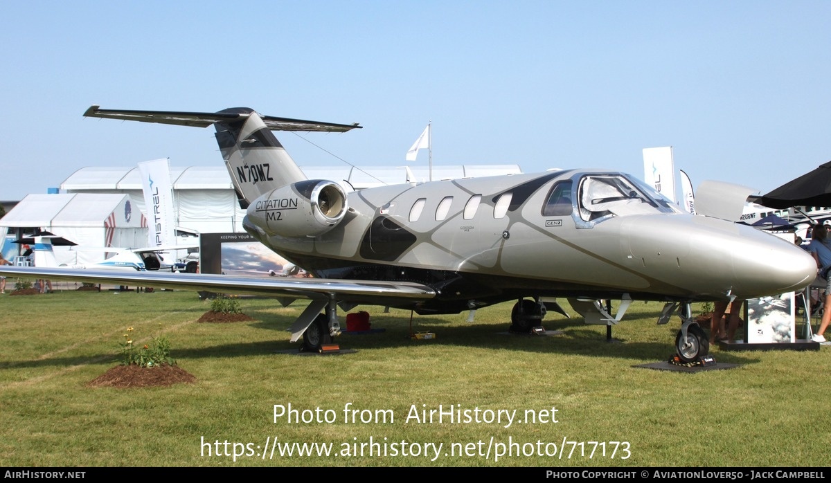 Aircraft Photo of N70MZ | Cessna 525 CitationJet M2 | AirHistory.net #717173