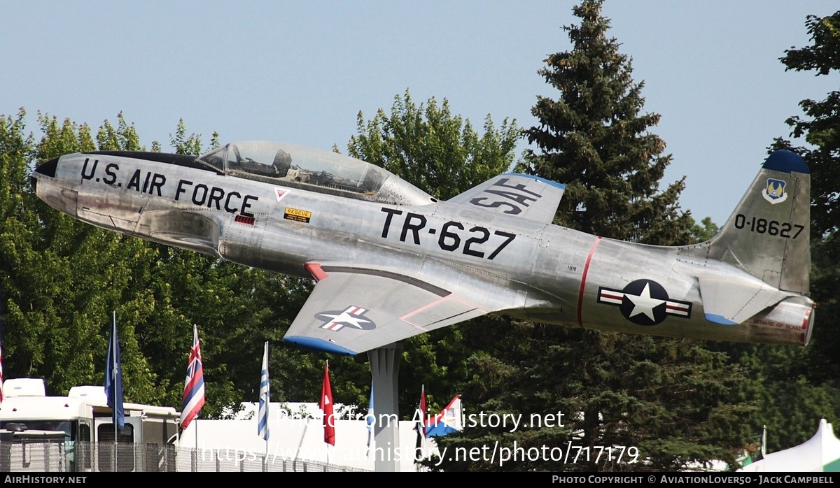 Aircraft Photo of 51-8627 / 0-18627 | Lockheed T-33A | USA - Air Force | AirHistory.net #717179