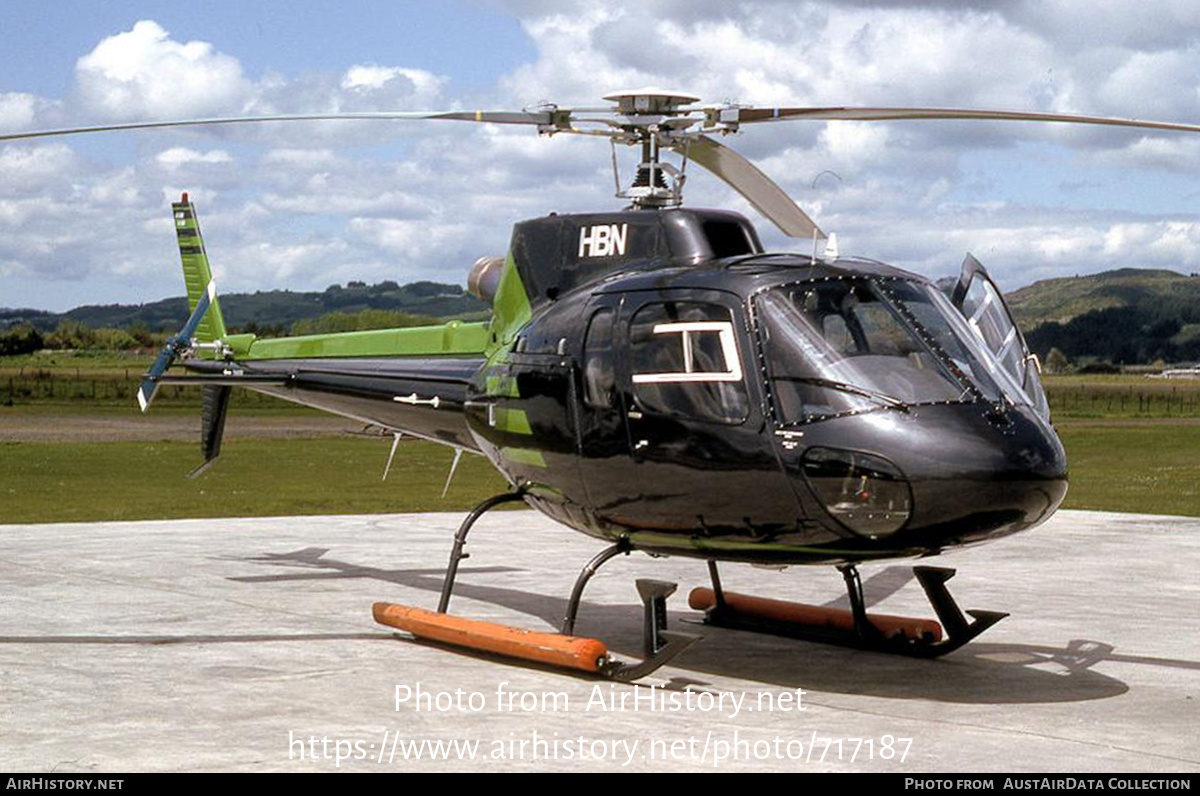 Aircraft Photo of ZK-HBN / HBN | Aerospatiale AS-350B-2 Ecureuil | AirHistory.net #717187