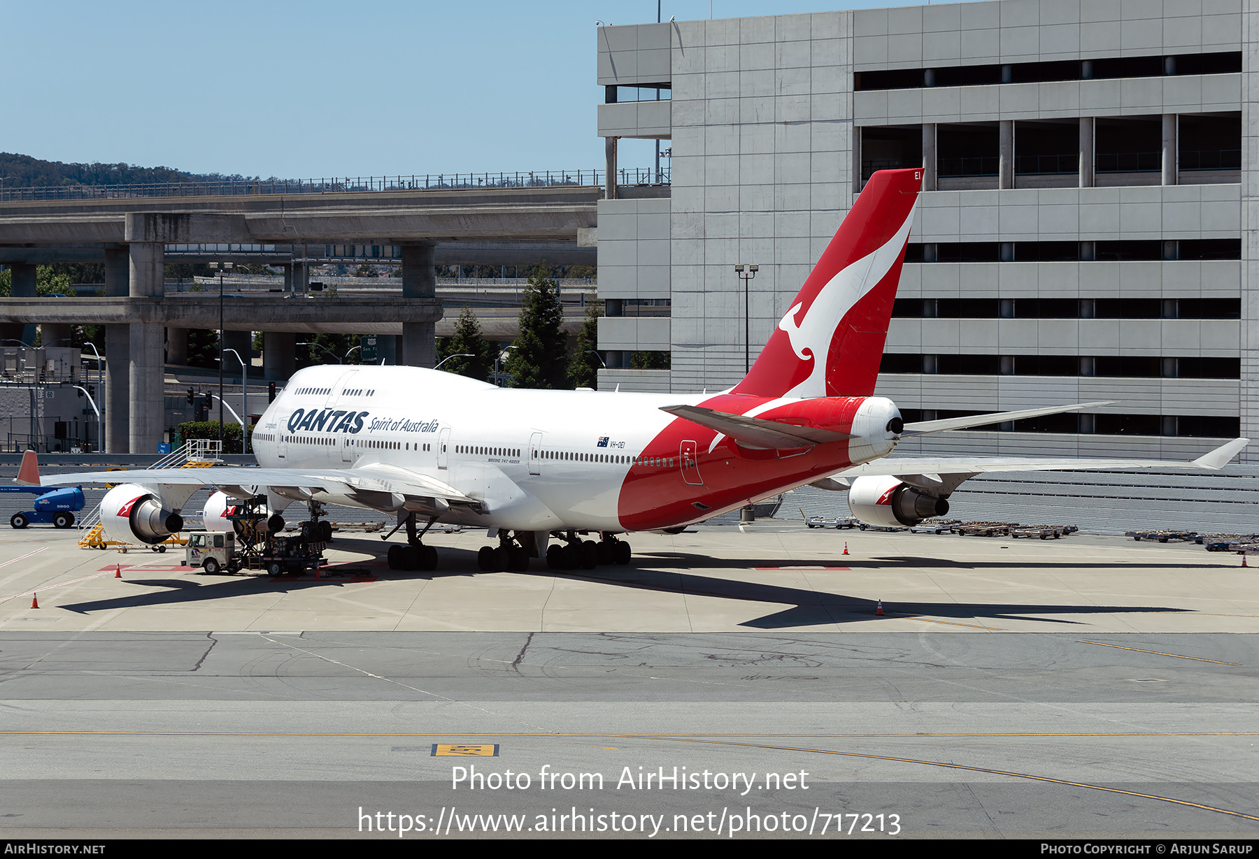 Aircraft Photo of VH-OEI | Boeing 747-438/ER | Qantas | AirHistory.net #717213