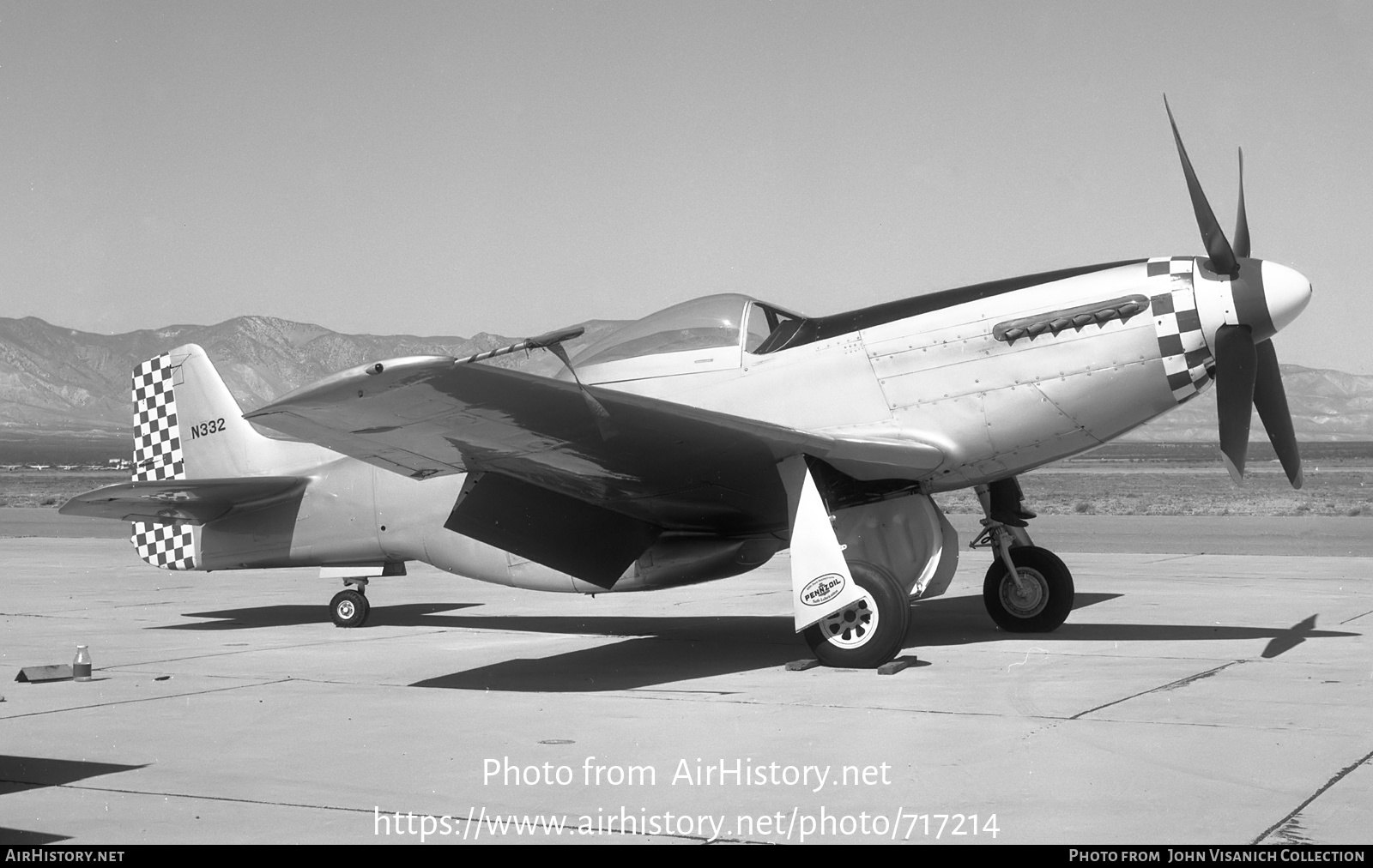 Aircraft Photo of N332 | North American P-51D Mustang | AirHistory.net #717214