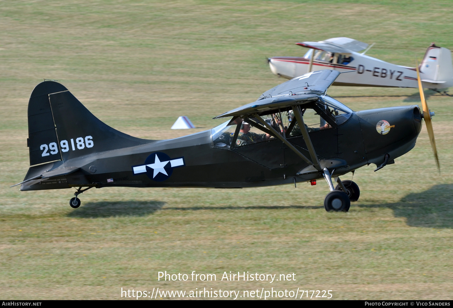 Aircraft Photo of N121MC / 299186 | Stinson L-5 Sentinel | Commemorative Air Force | USA - Air Force | AirHistory.net #717225