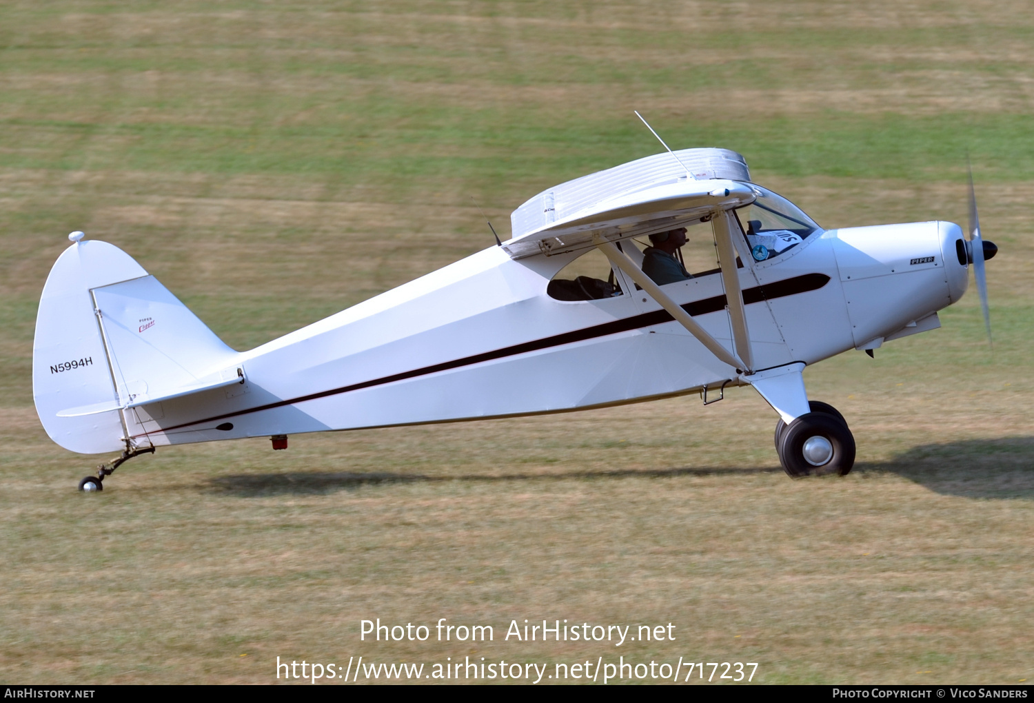 Aircraft Photo of N5994H | Piper PA-16 Clipper | AirHistory.net #717237