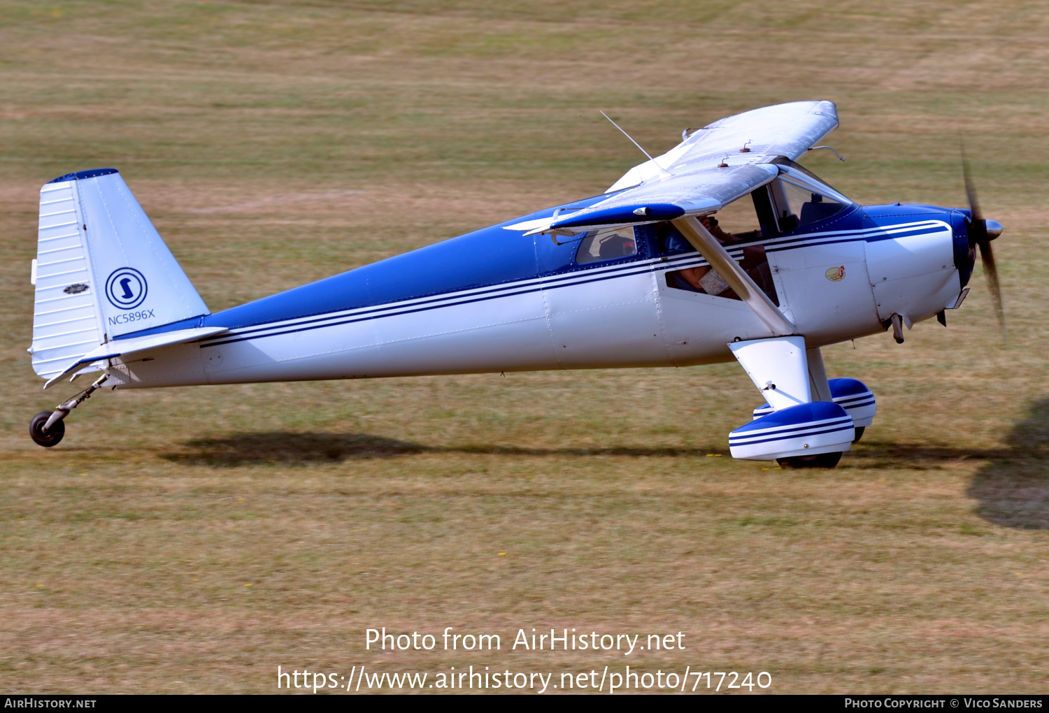 Aircraft Photo of N5896X / NC5896X | Luscombe 8A Silvaire | AirHistory.net #717240