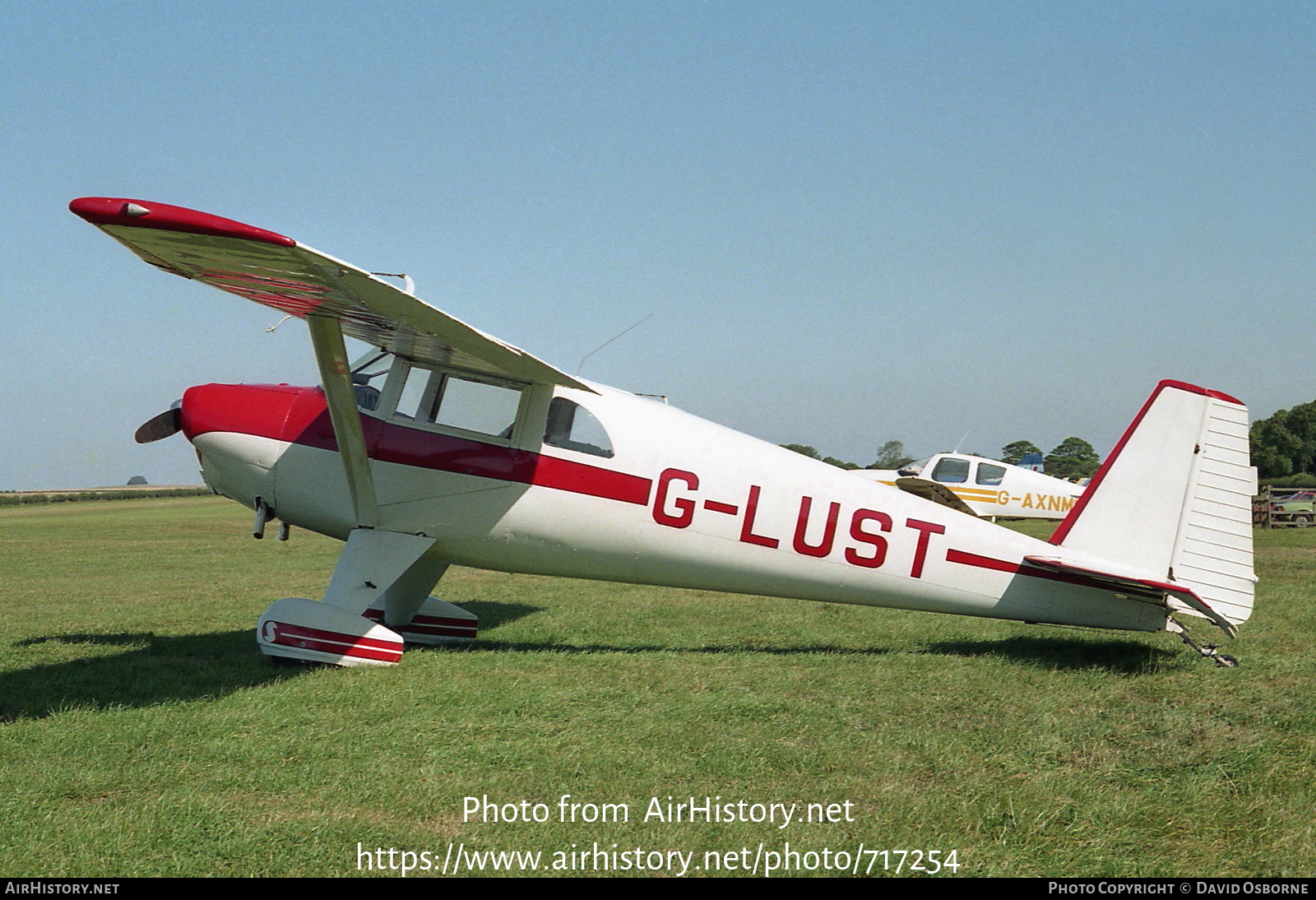 Aircraft Photo of G-LUST | Luscombe 8E Silvaire Deluxe | AirHistory.net #717254