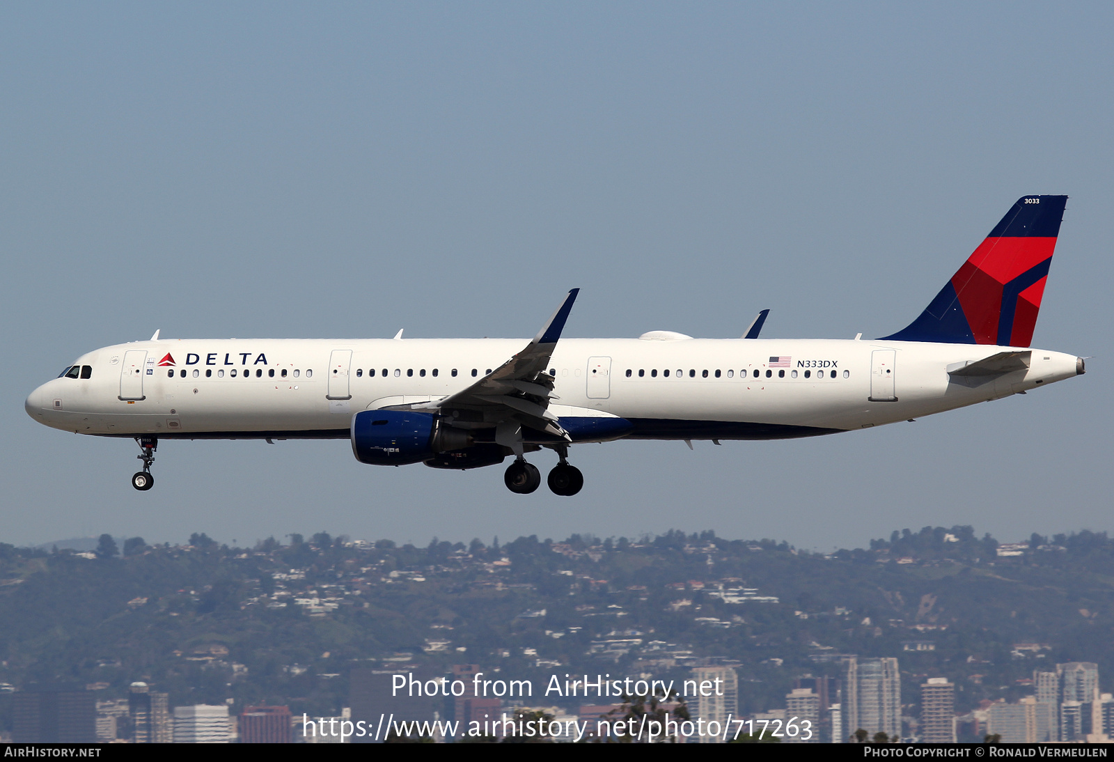 Aircraft Photo of N333DX | Airbus A321-211 | Delta Air Lines | AirHistory.net #717263