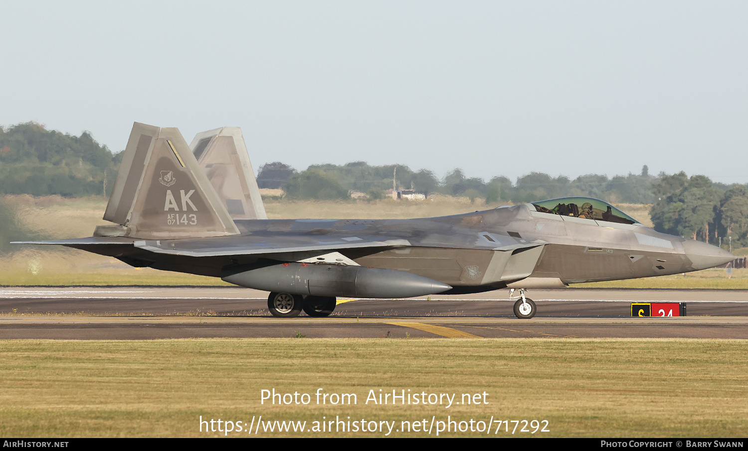 Aircraft Photo of 07-4143 / AF07-143 | Lockheed Martin F-22A Raptor | USA - Air Force | AirHistory.net #717292