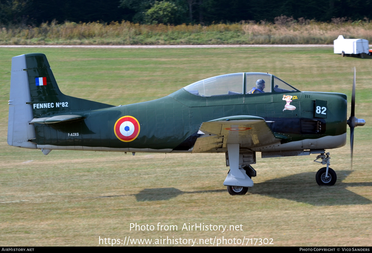 Aircraft Photo of F-AZKG / 82 | North American T-28A Fennec | France - Air Force | AirHistory.net #717302