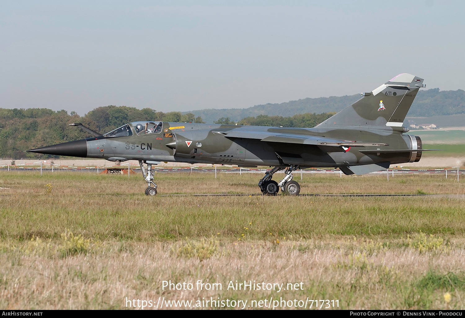 Aircraft Photo of 611 | Dassault Mirage F1CR | France - Air Force | AirHistory.net #717311