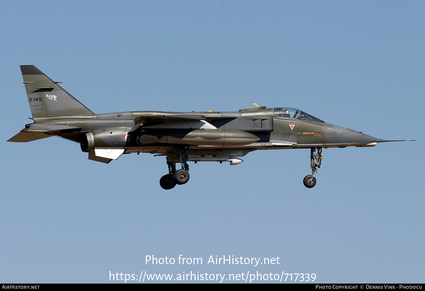 Aircraft Photo of A149 | Sepecat Jaguar A | France - Air Force | AirHistory.net #717339