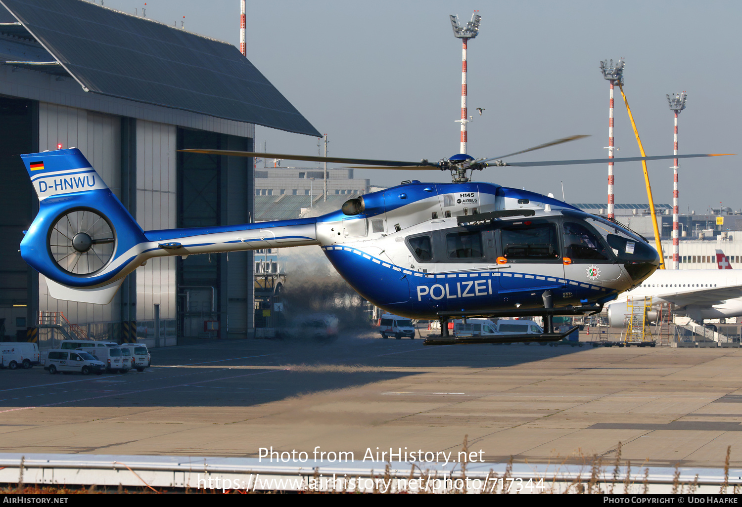 Aircraft Photo of D-HNWU | Airbus Helicopters H-145T-2 | Polizei Nordrhein-Westfalen | AirHistory.net #717344