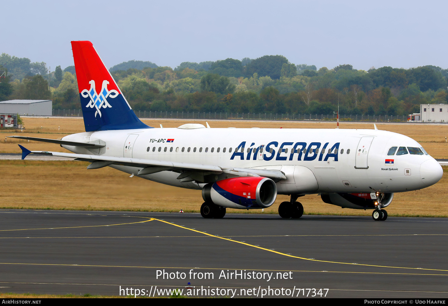 Aircraft Photo of YU-APC | Airbus A319-131 | Air Serbia | AirHistory.net #717347