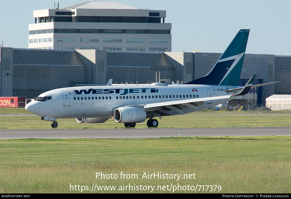 Aircraft Photo of C-GUWJ | Boeing 737-7CT | WestJet | AirHistory.net #717379