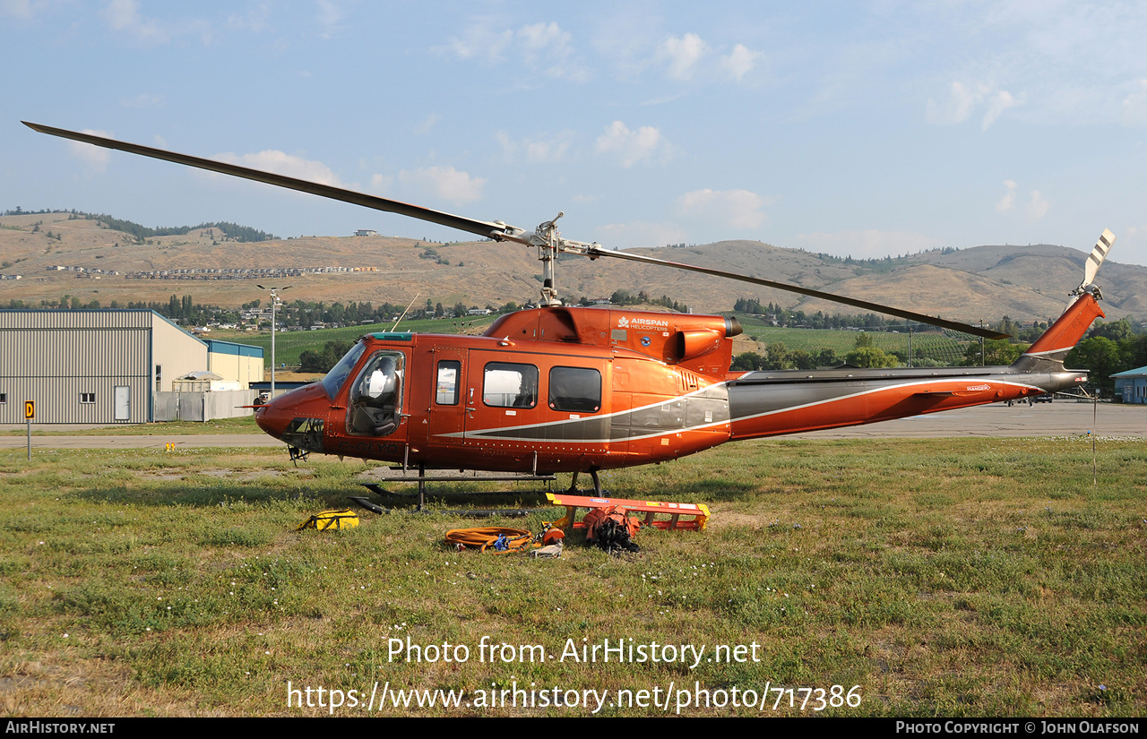 Aircraft Photo of C-GLYO | Bell 212 Twin Two-Twelve | Airspan Helicopters | AirHistory.net #717386