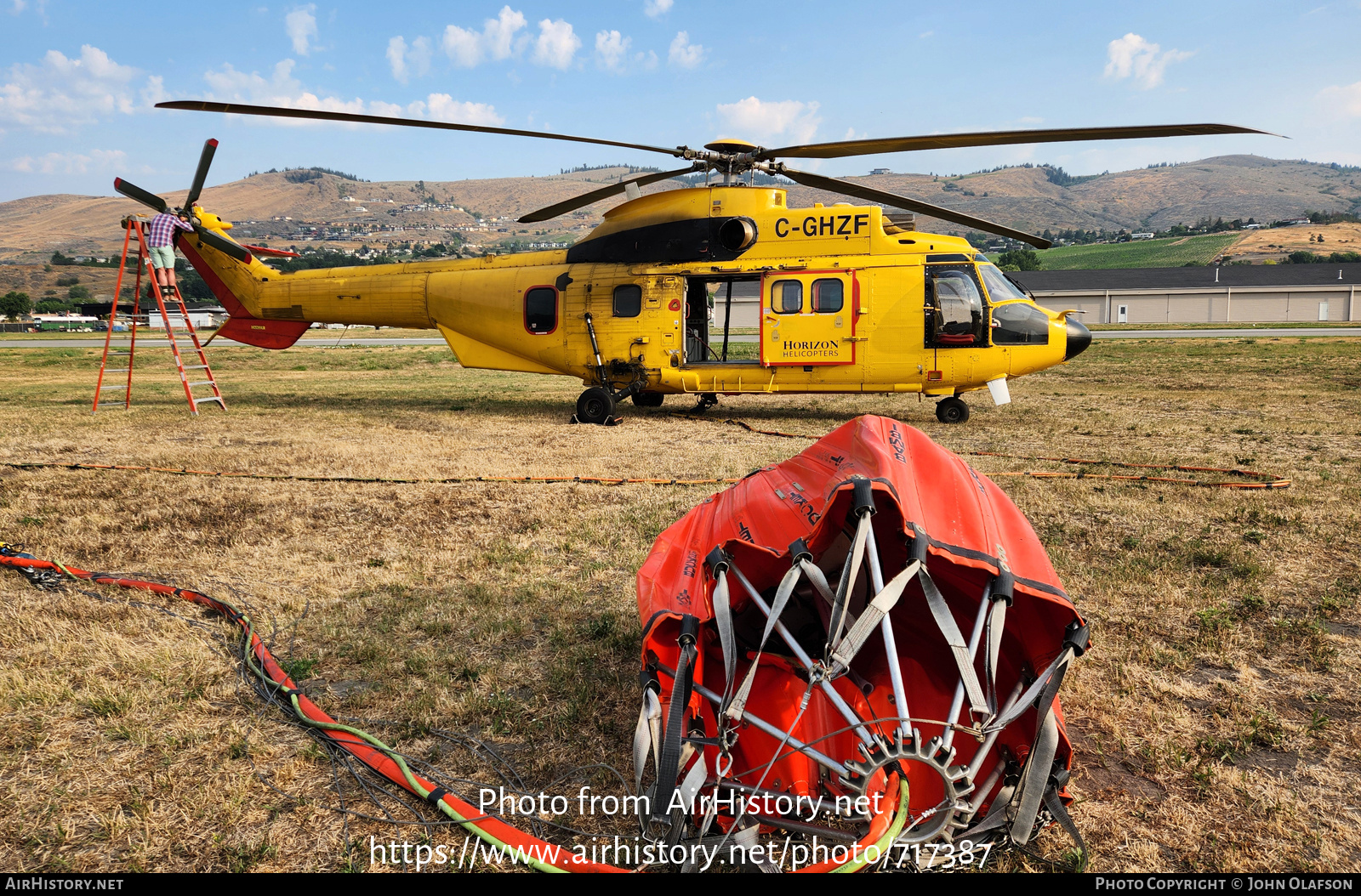 Aircraft Photo of C-GHZF | Aerospatiale AS-332L2 Super Puma | Horizon Helicopters | AirHistory.net #717387