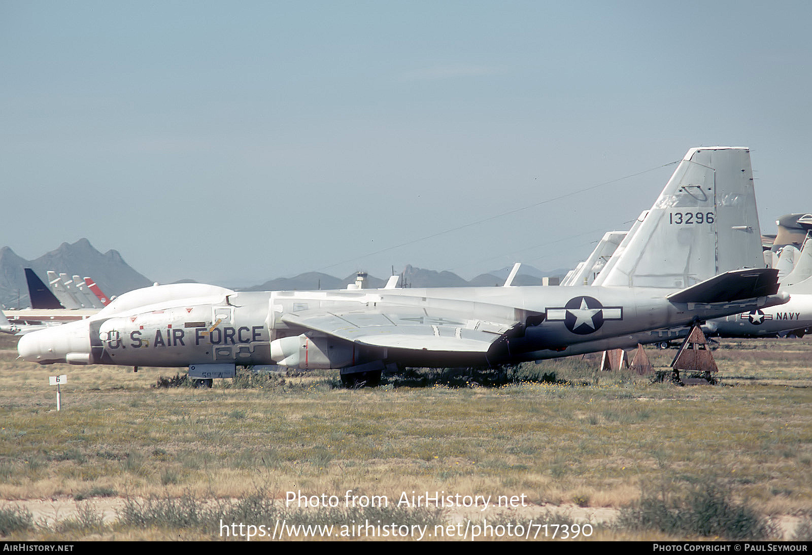 Aircraft Photo of 63-13296 / 13296 | Martin RB-57F Canberra | USA - Air Force | AirHistory.net #717390