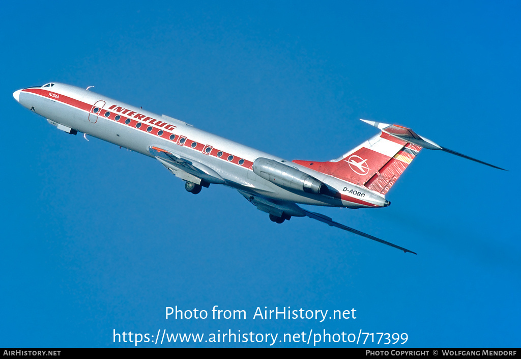 Aircraft Photo of D-AOBC | Tupolev Tu-134A | Interflug | AirHistory.net #717399