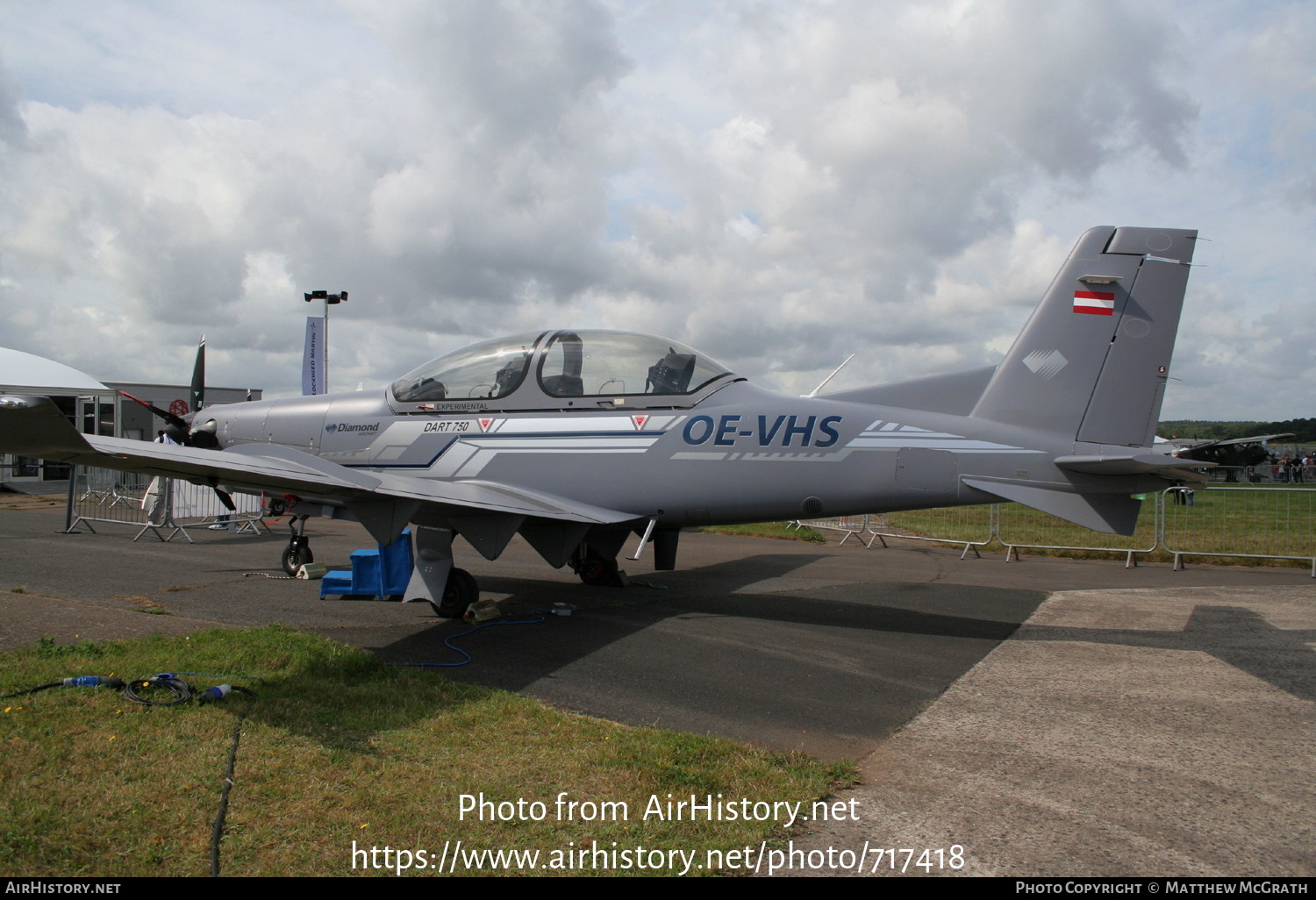 Aircraft Photo of OE-VHS | Diamond Dart-750 | AirHistory.net #717418