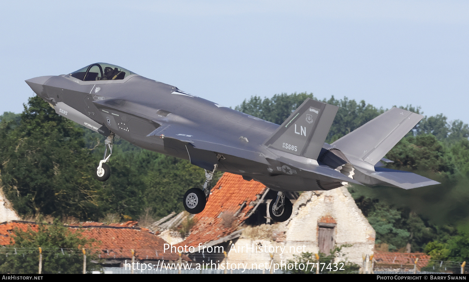 Aircraft Photo of 22-5685 / AF22-5685 | Lockheed Martin F-35A Lightning II | USA - Air Force | AirHistory.net #717432