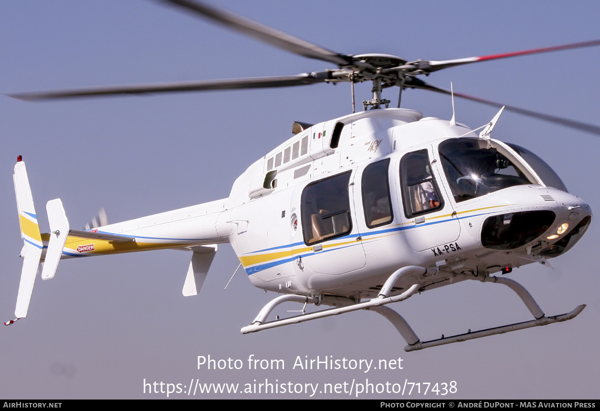 Aircraft Photo of XA-PSA | Bell 407 | AirHistory.net #717438