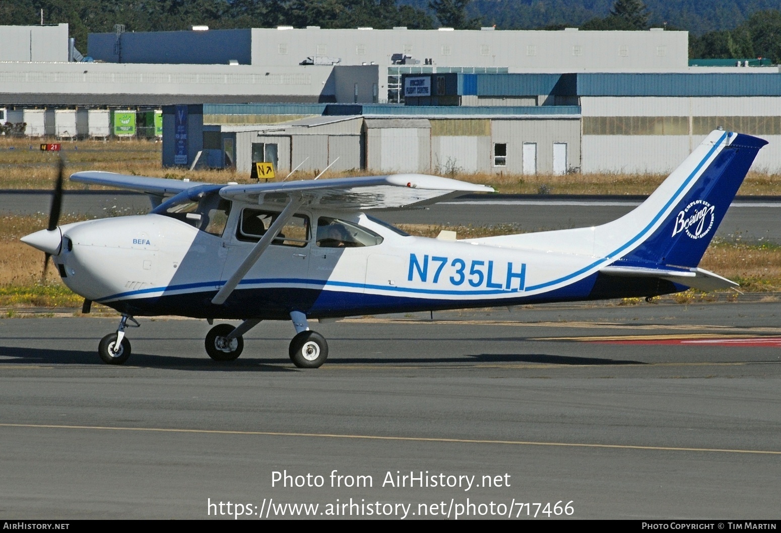 Aircraft Photo of N735LH | Cessna 182Q Skylane | Boeing Employees Flying Association - BEFA | AirHistory.net #717466