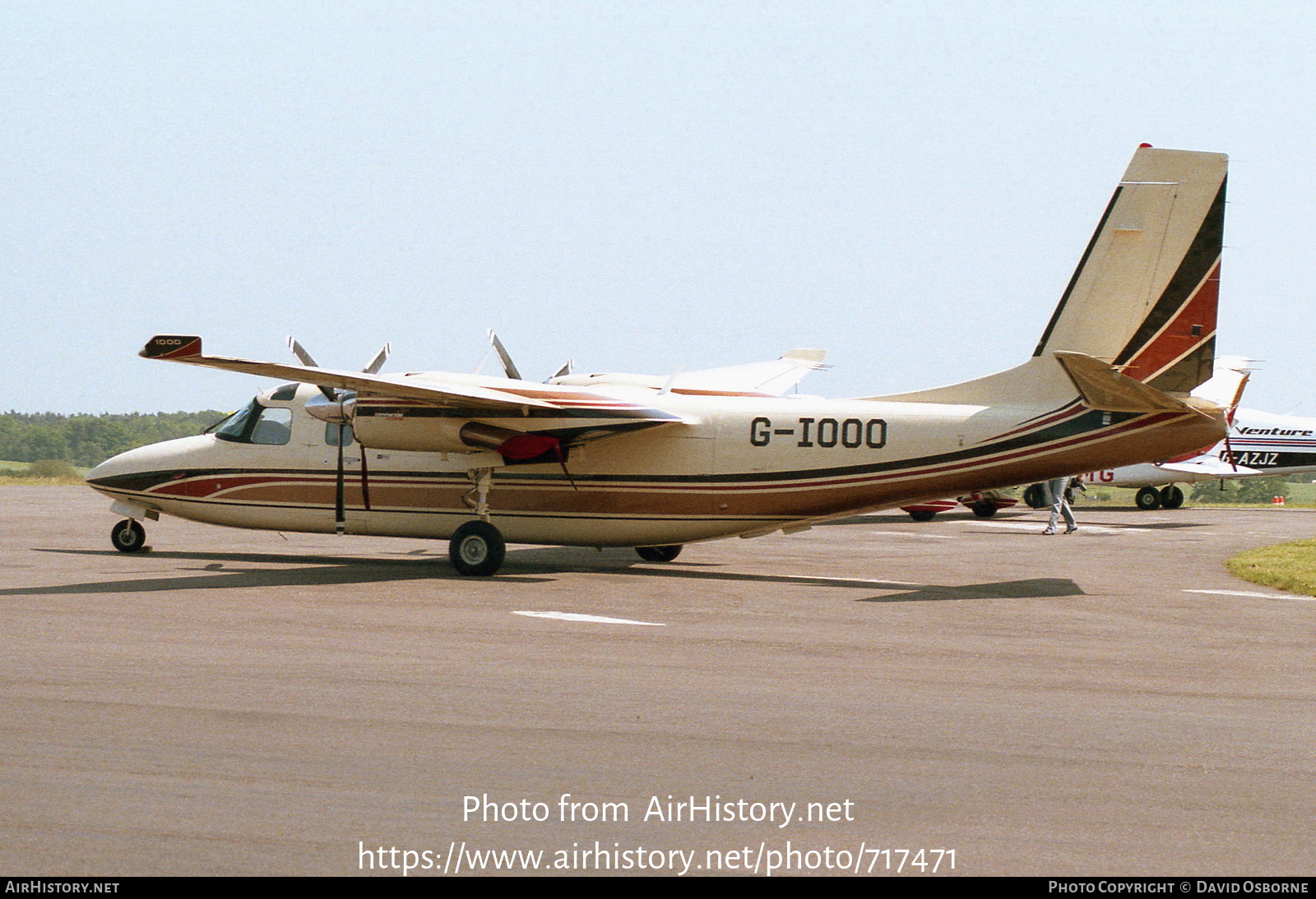 Aircraft Photo of G-IOOO | Rockwell 695A Jetprop 1000 | AirHistory.net #717471