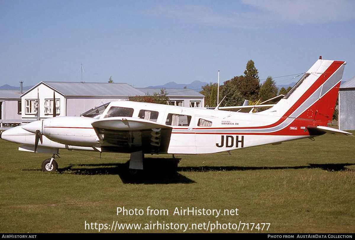 Aircraft Photo of ZK-JDH / JDH | Piper PA-34-200T Seneca II | AirHistory.net #717477