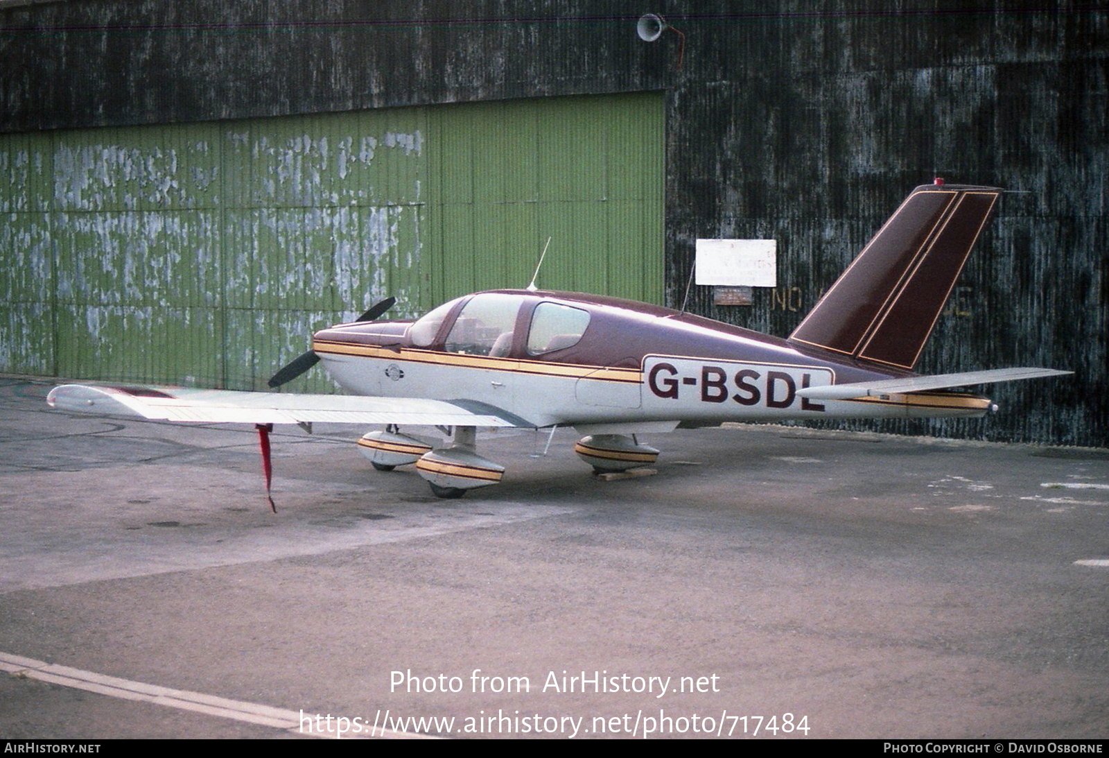 Aircraft Photo of G-BSDL | Socata TB-10 Tobago | AirHistory.net #717484