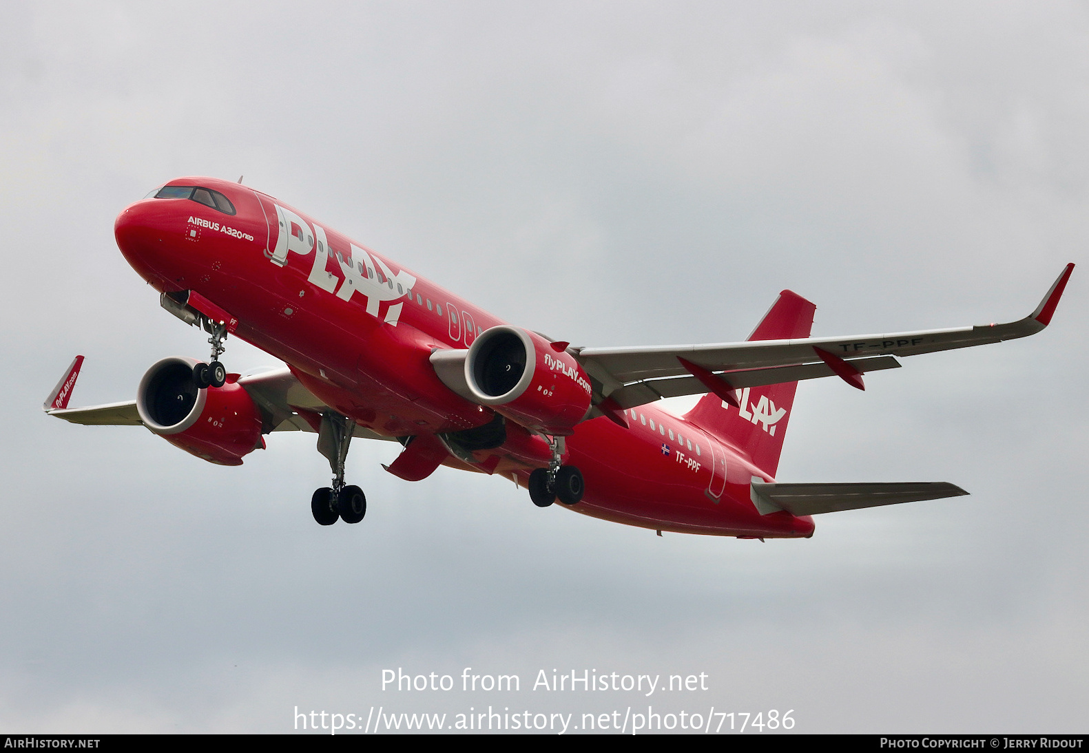 Aircraft Photo of TF-PPF | Airbus A320-251N | Play | AirHistory.net #717486