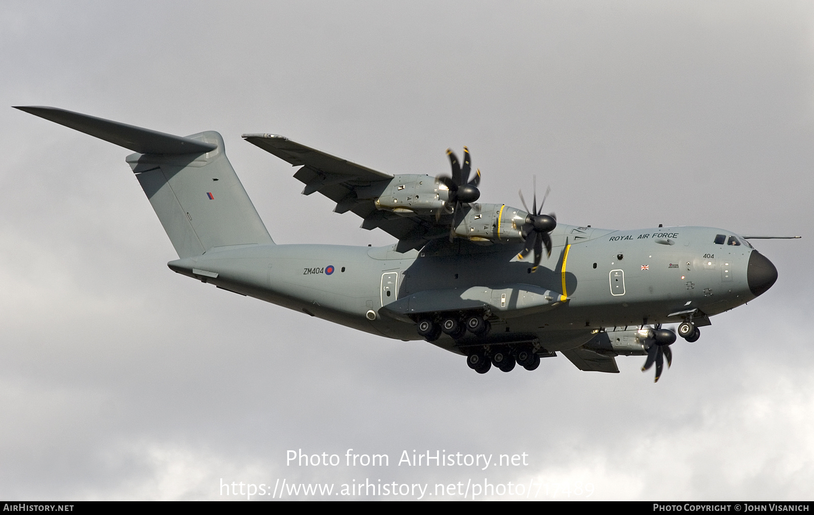 Aircraft Photo of ZM404 | Airbus A400M Atlas C1 | UK - Air Force | AirHistory.net #717489