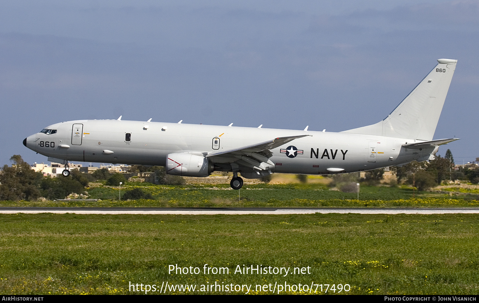 Aircraft Photo of 168860 | Boeing P-8A Poseidon | USA - Navy | AirHistory.net #717490