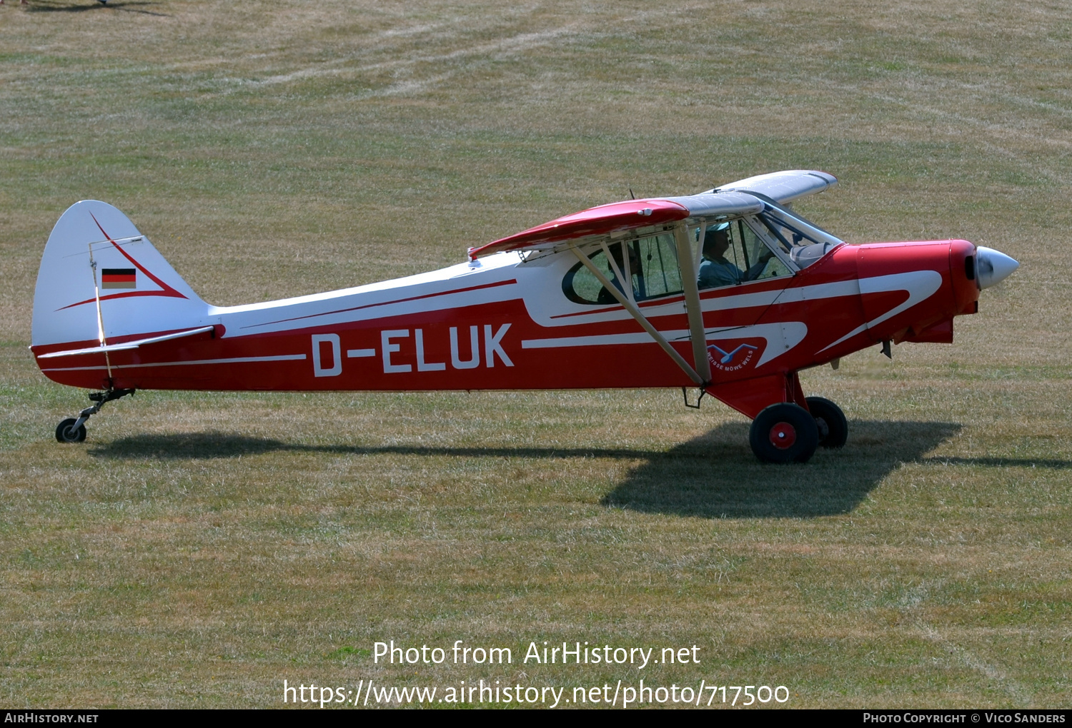 Aircraft Photo of D-ELUK | Piper PA-18-150 Super Cub | Weisse Möwe Wels | AirHistory.net #717500