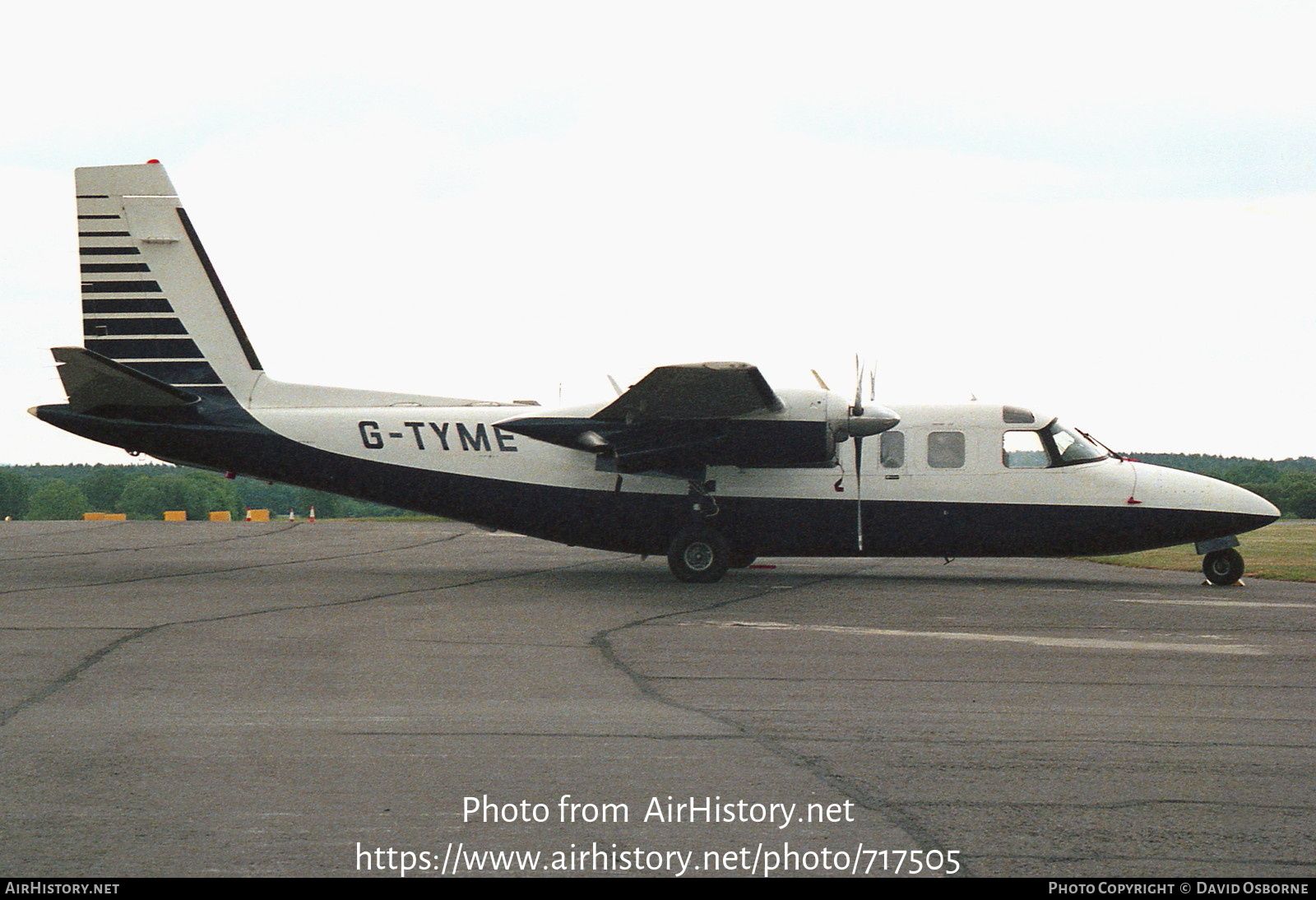 Aircraft Photo of G-TYME | Rockwell 690B Turbo Commander | AirHistory.net #717505