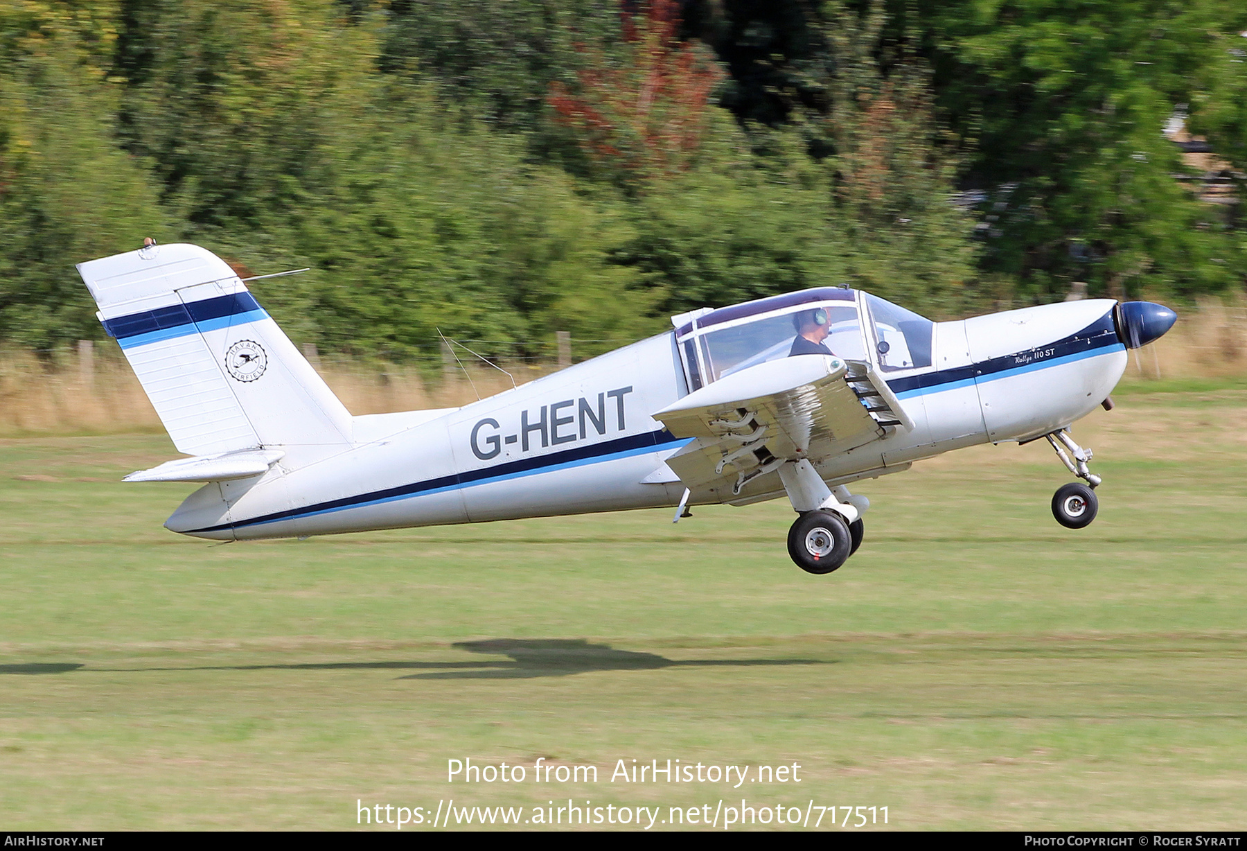 Aircraft Photo of G-HENT | Socata Rallye 110ST Galopin | AirHistory.net #717511