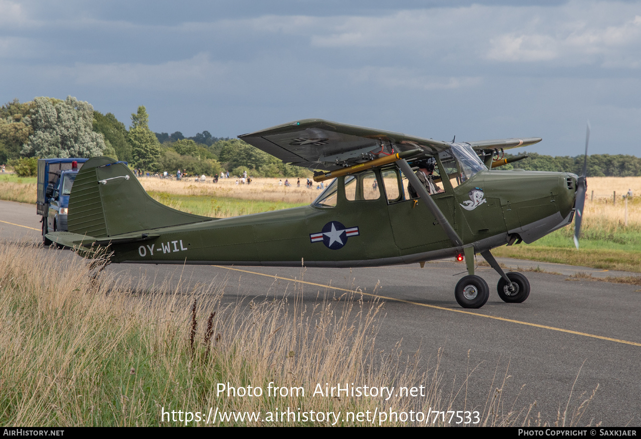 Aircraft Photo of OY-WIL | Cessna O-1E Bird Dog | USA - Air Force | AirHistory.net #717533