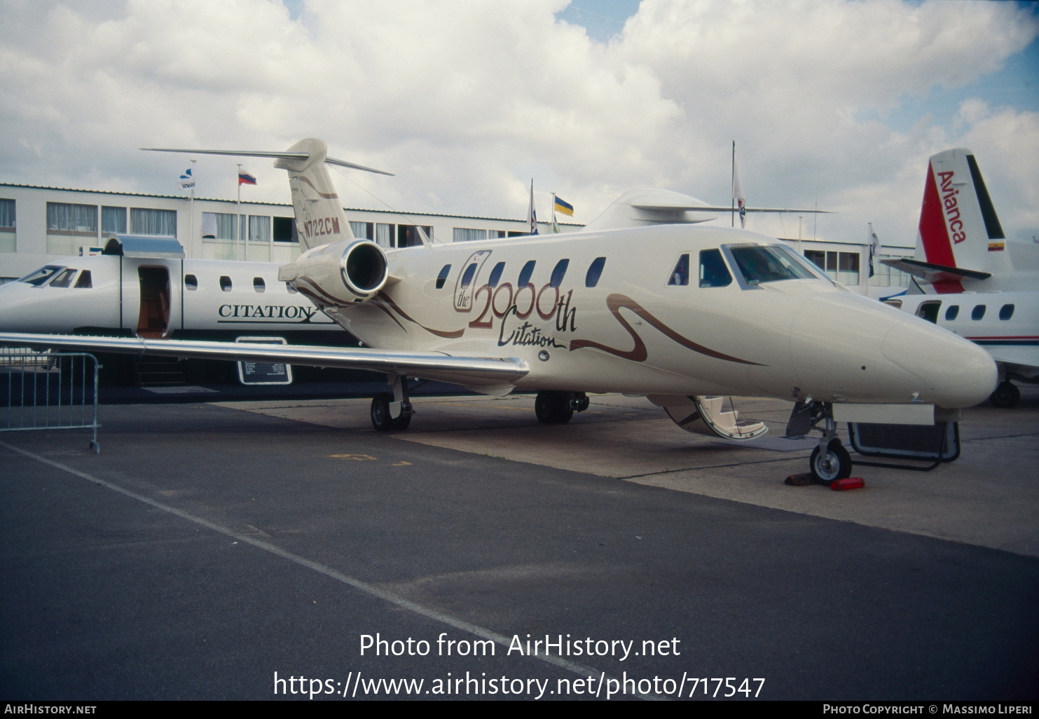 Aircraft Photo of N722CM | Cessna 650 Citation VII | AirHistory.net #717547