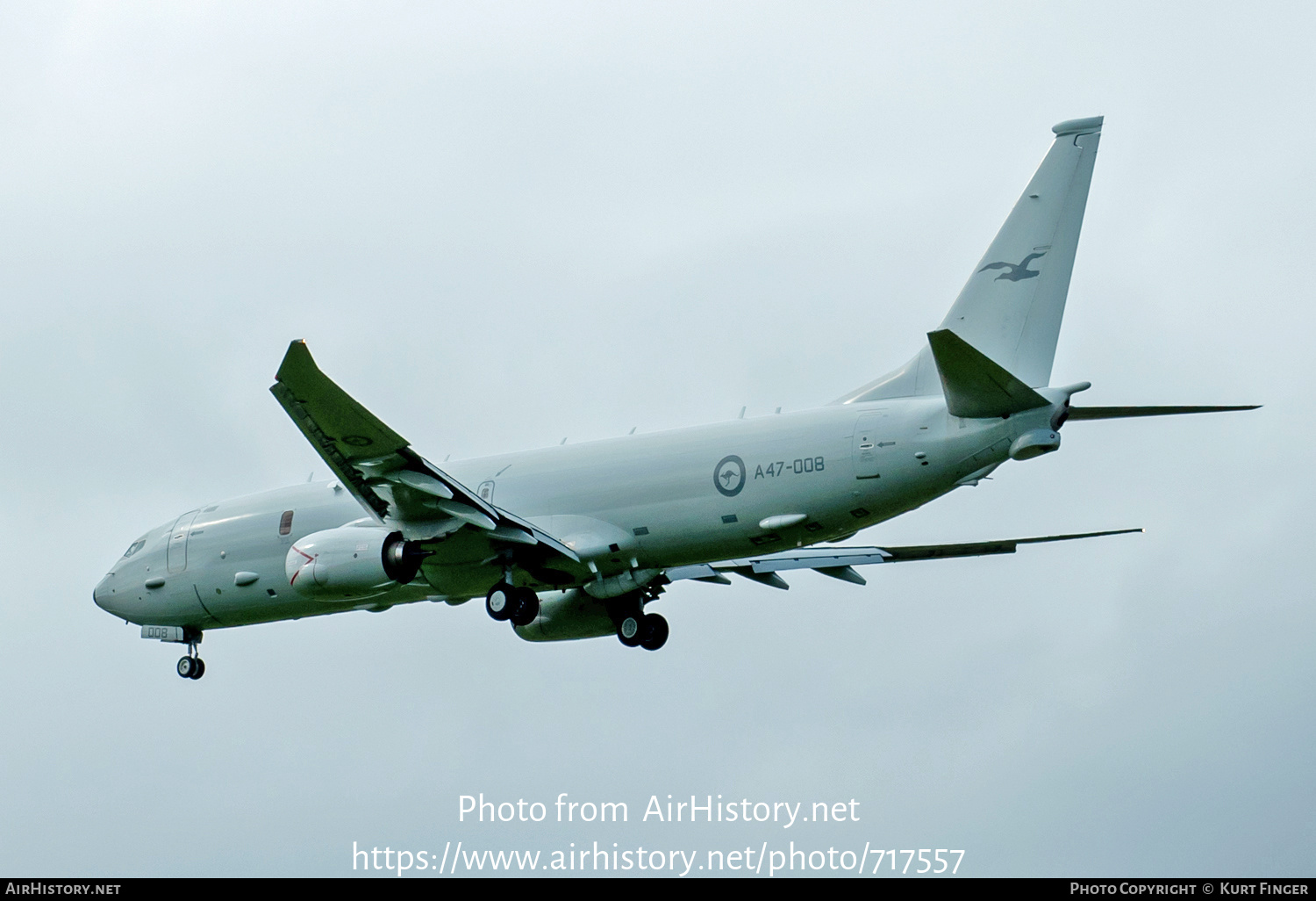 Aircraft Photo of A47-008 | Boeing P-8A Poseidon | Australia - Air Force | AirHistory.net #717557