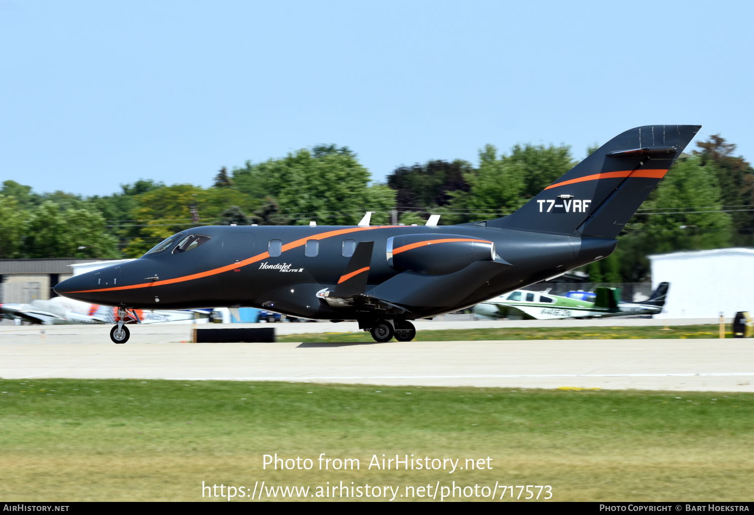 Aircraft Photo of T7-VRF | Honda HA-420 HondaJet Elite II | AirHistory.net #717573