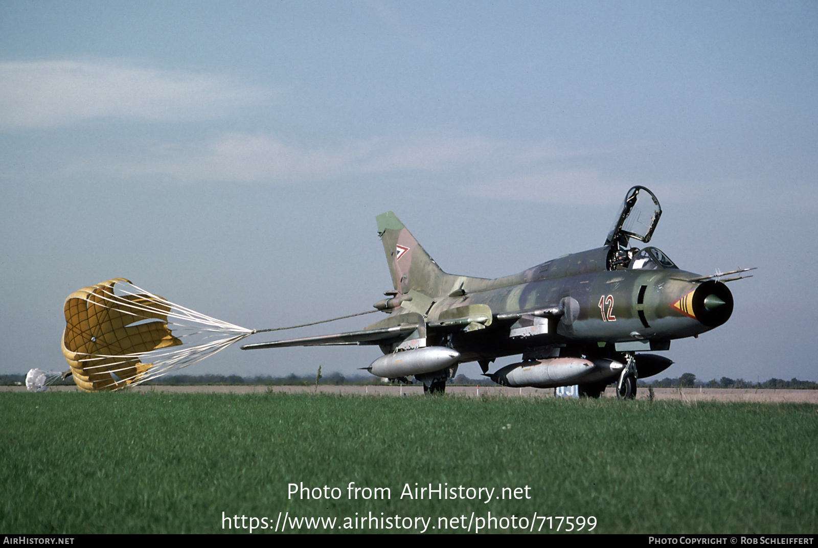 Aircraft Photo of 12 | Sukhoi Su-22M3 | Hungary - Air Force | AirHistory.net #717599