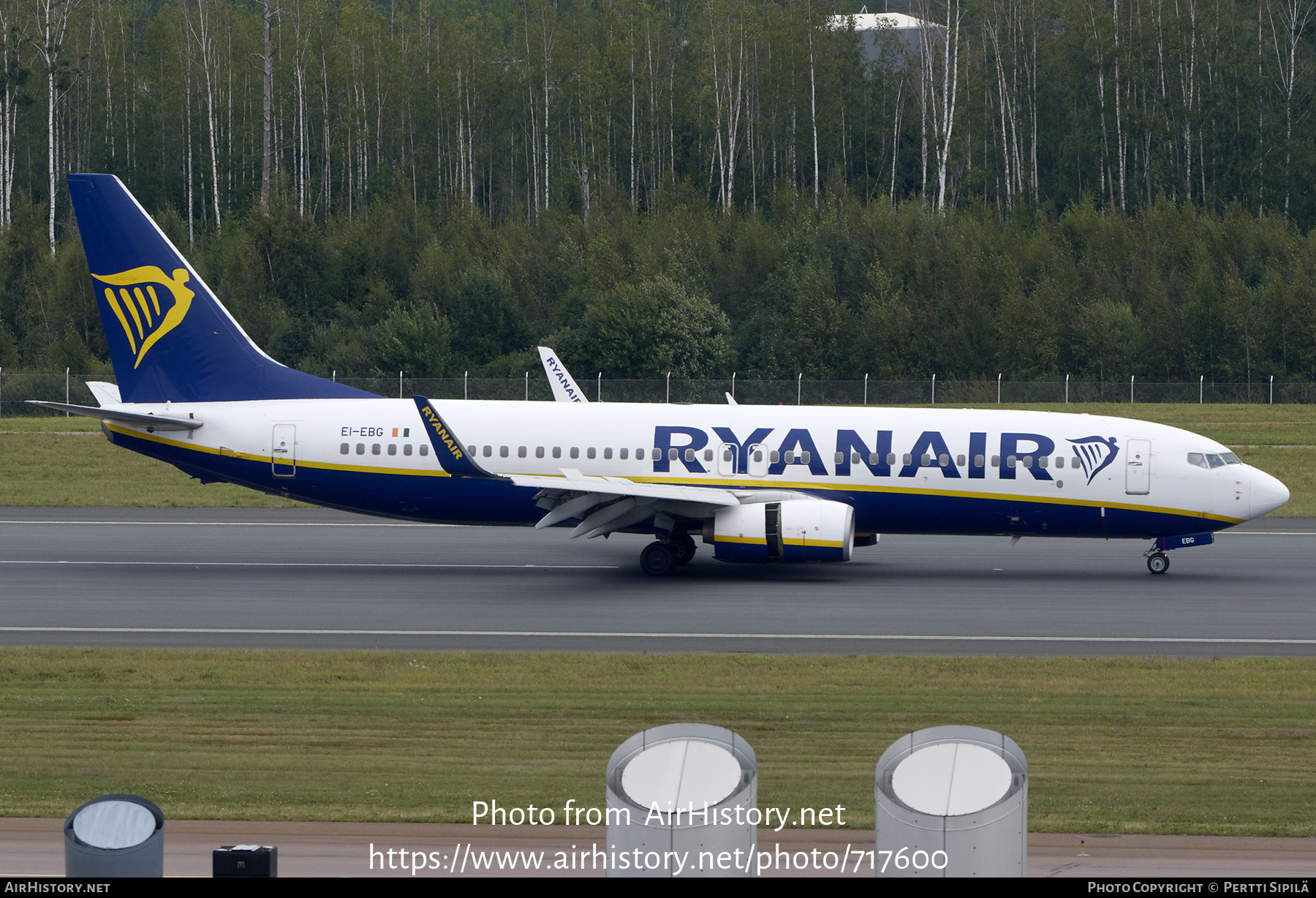 Aircraft Photo of EI-EBG | Boeing 737-8AS | Ryanair | AirHistory.net #717600