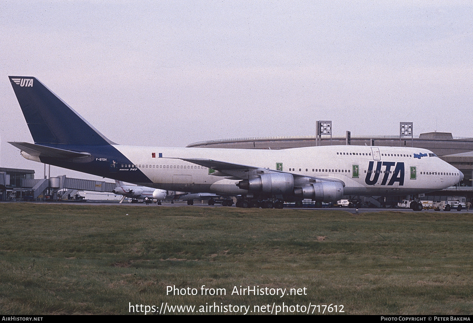 Aircraft Photo of F-BTDH | Boeing 747-2B3BM(SUD) | UTA - Union de Transports Aériens | AirHistory.net #717612