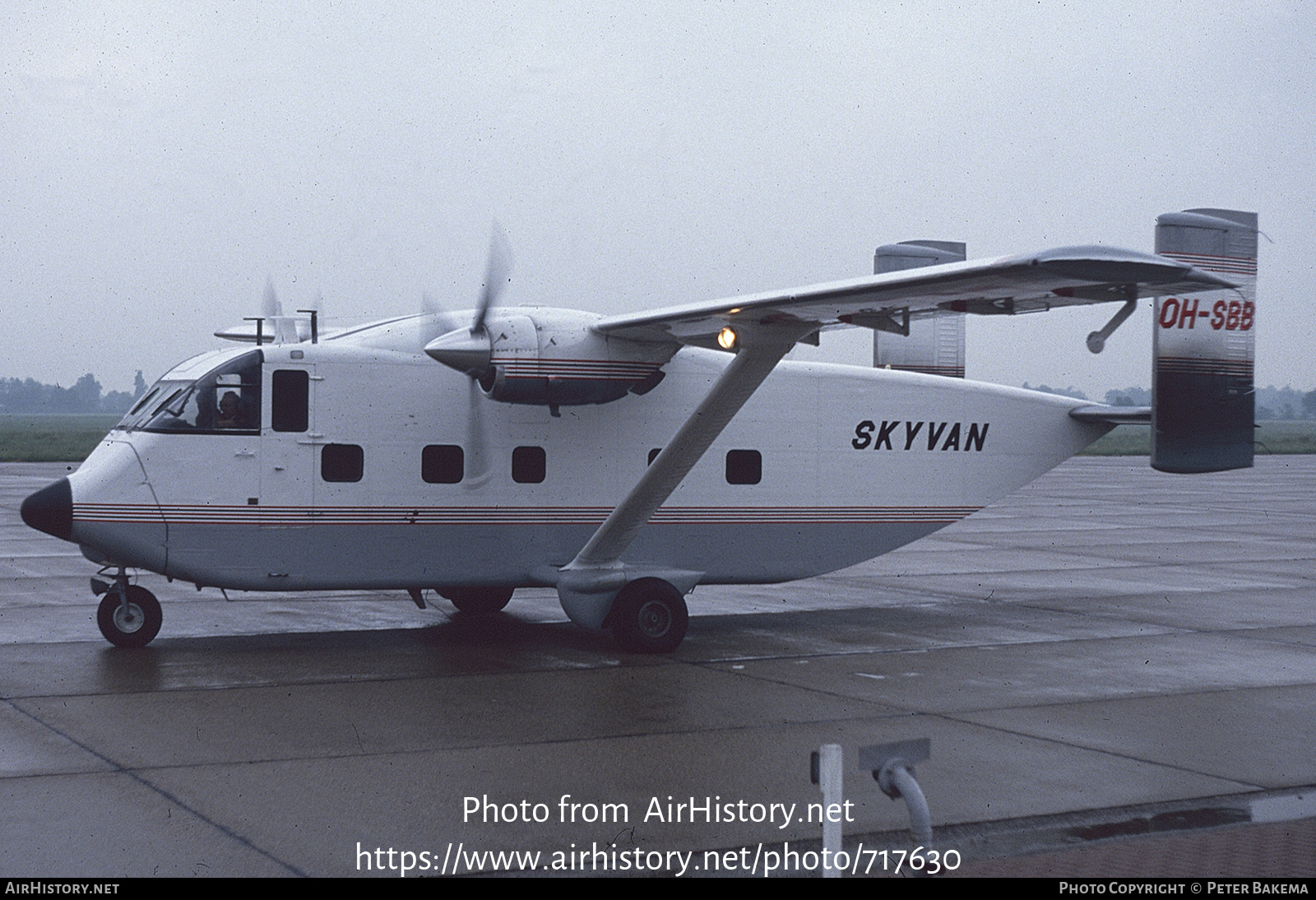 Aircraft Photo of OH-SBB | Short SC.7 Skyvan 3-300 | AirHistory.net #717630