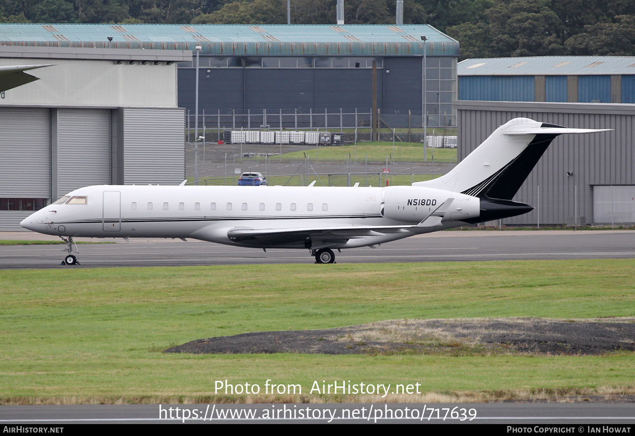 Aircraft Photo of N518DD | Bombardier Global Express (BD-700-1A10) | AirHistory.net #717639