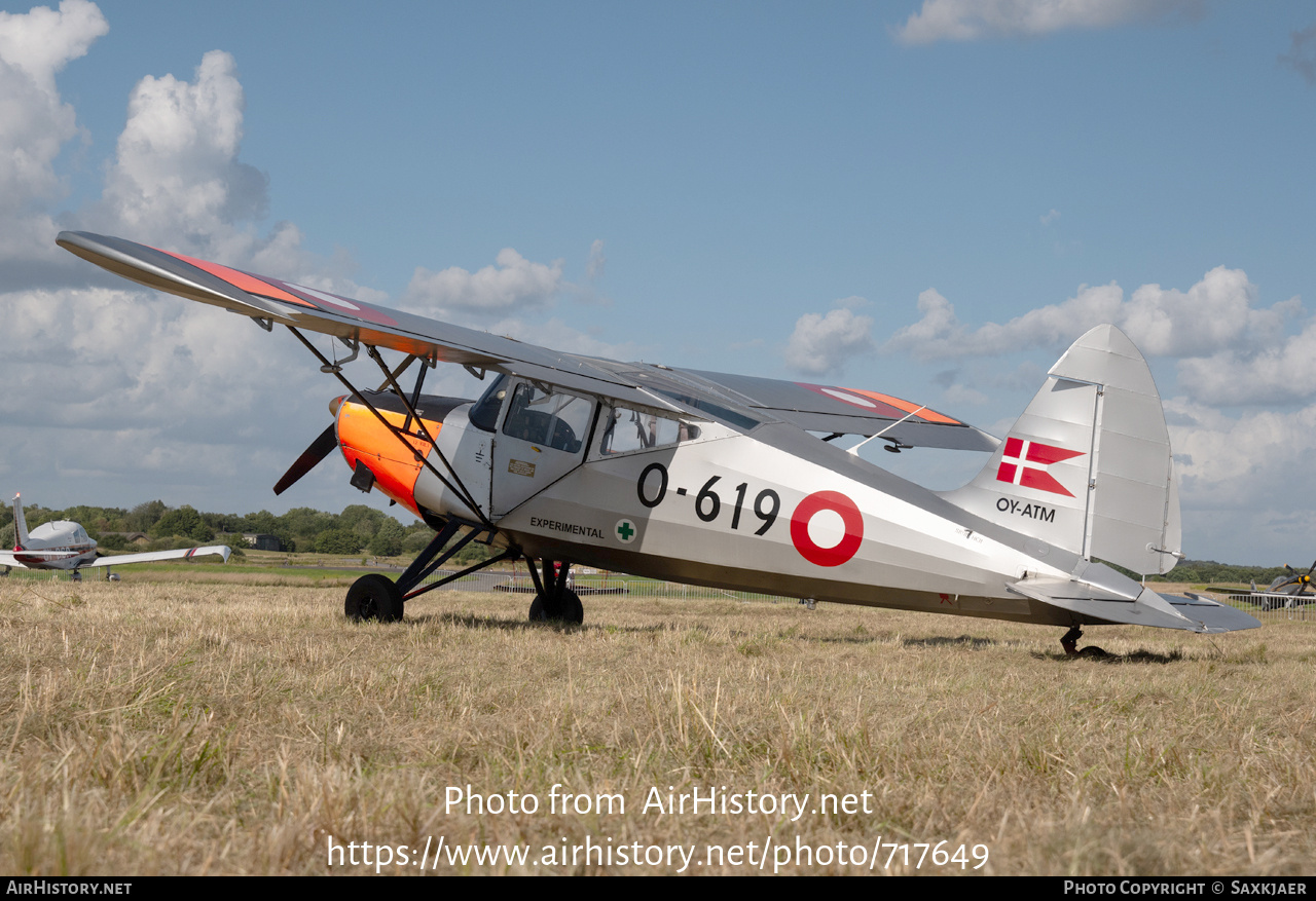 Aircraft Photo of OY-ATM | SAI KZ VII U-8 Lærke | Denmark - Air Force | AirHistory.net #717649