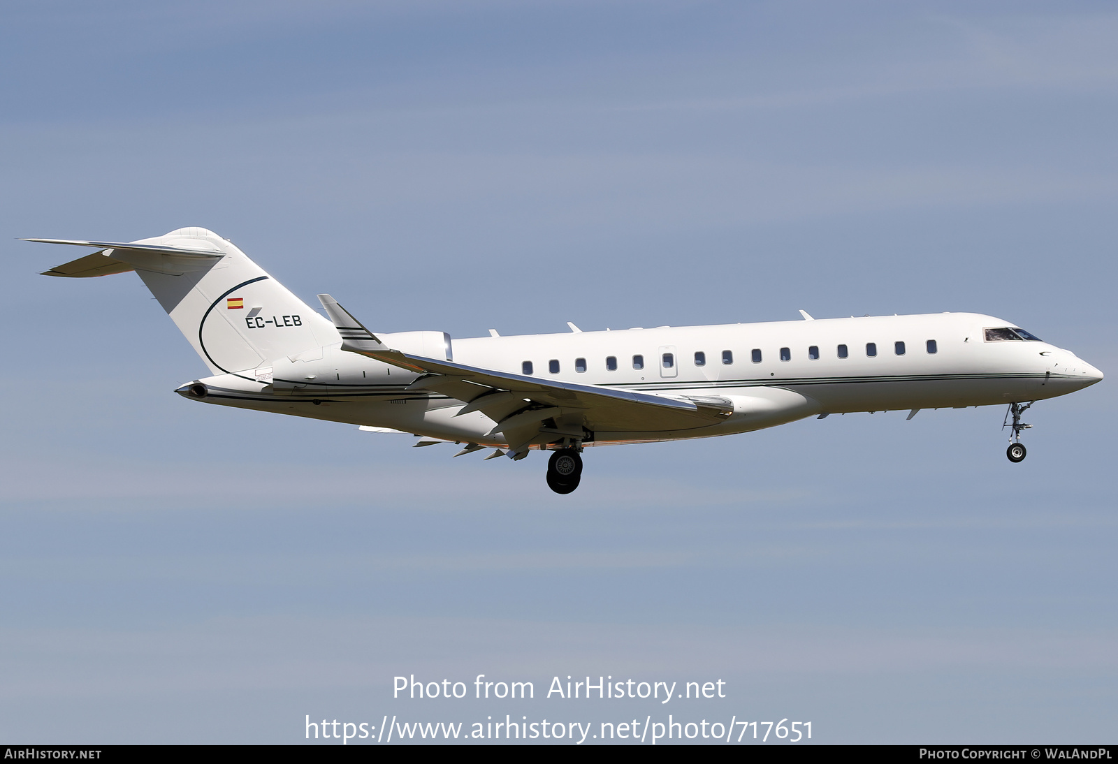 Aircraft Photo of EC-LEB | Bombardier Global Express (BD-700-1A10) | TAG Aviation | AirHistory.net #717651